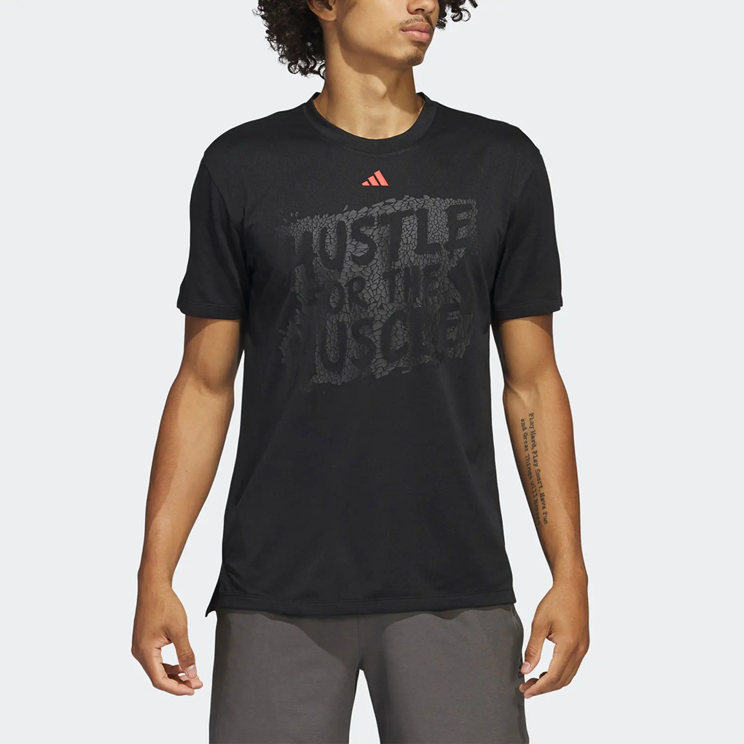 

Adidas Genuine 2023 Summer Men's Breathable Sports T-Shirt HT3016