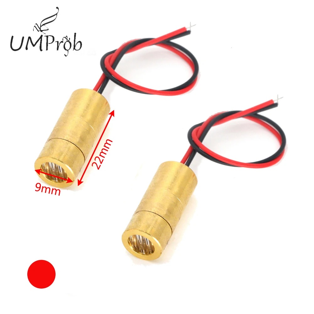 650nm 5mW 3V/5V 9mm Cross Line Dot 9*21mm Industrial MINI Laser Module Red Locate Laser Head LD Module Laser Medical positioning