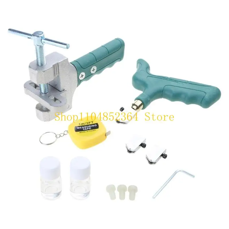 

652F Professional Ceramic Glass Breaking Pliers Set Manual Tile Cutte Tile Cutter Tool for Glass Mirror Window Ceramic Glazed