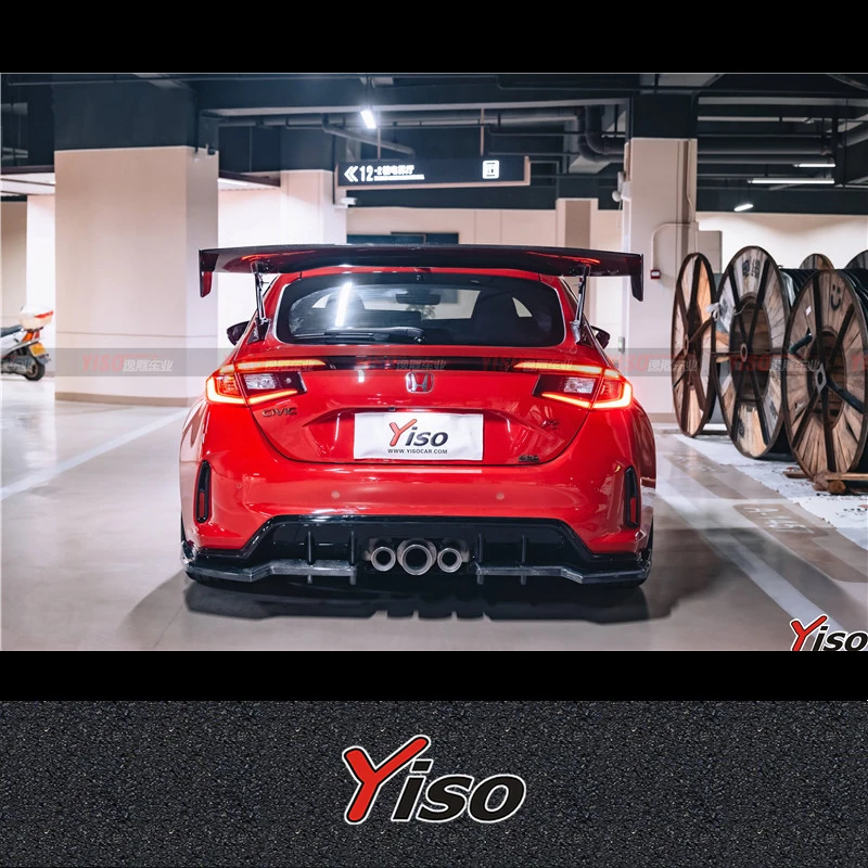 Applicable to Honda Civic 11 generation FL5 TYPER with VOLTEX style carbon fiber tail GT BIG Empennage