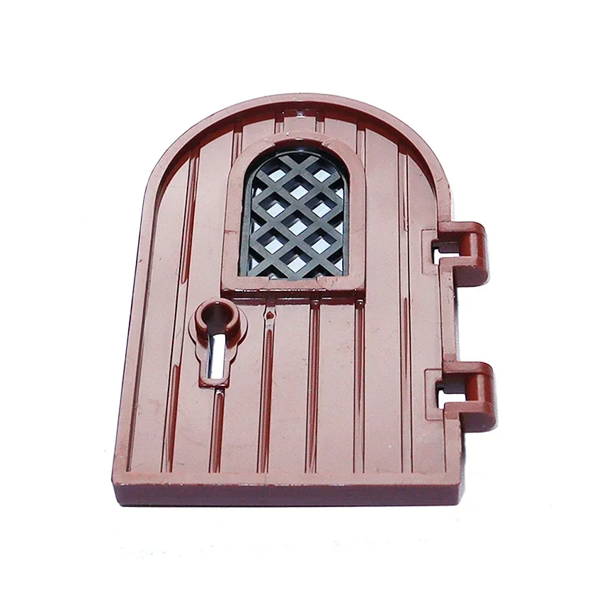 Building Blocks House Architecture Assemble Classic Bricks DIY Blocks Door 1x4x6 Round Top with Pane Window Keyhole 64390 30046