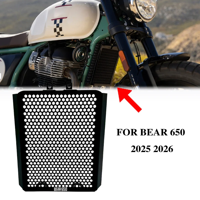 FOR BEAR 650 2025 2026 Motorcycle Cover Guard Bear 650 2025 2026 Radiator Protector Parts
