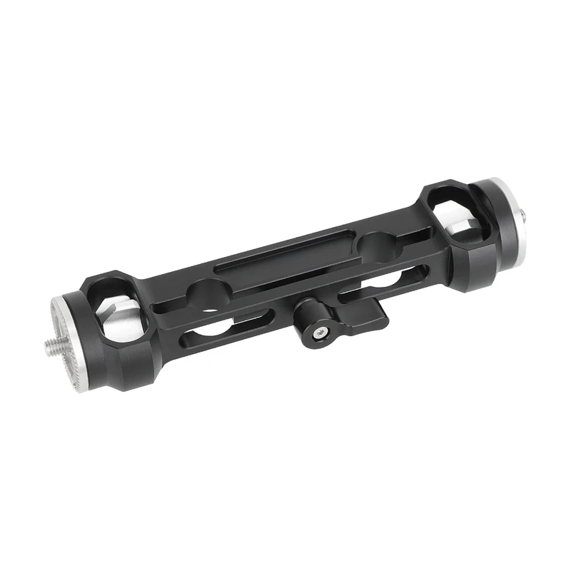 CAMVATE 15mm Rod Clamp with ARRI-Style Rosettes Dual M6 Male Screw  Mount Handles or Accessories on Camera Cage Rig LWS Rods