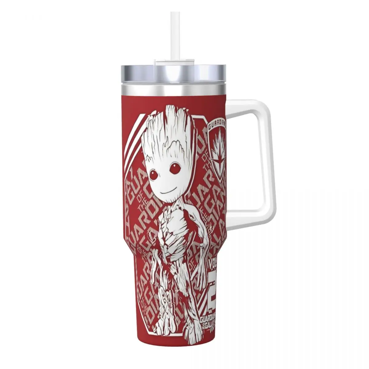 Guardians Of The Galaxy Stainless Steel Tumbler groot Driving Mugs Cup Large Coffee Mug Insulated Hot Drinks Milk Water Bottle