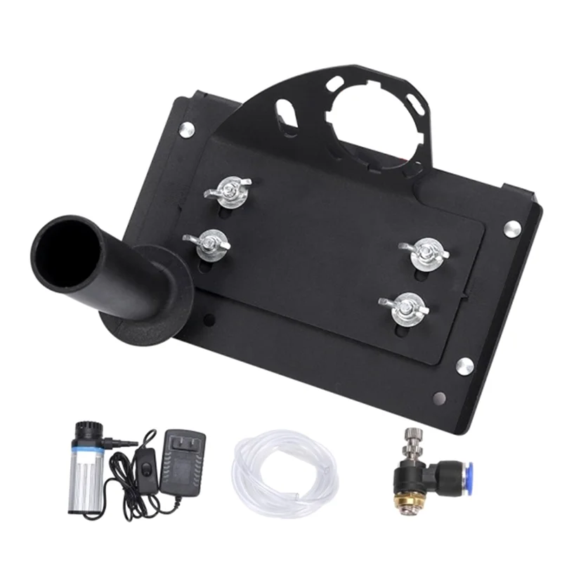 ABNP 100-Type Angle Grinder 45° Tile Chamfering Stand Grinder Support Chamfer Cutting Auxiliary Side Handle Fixed Holder US Plug