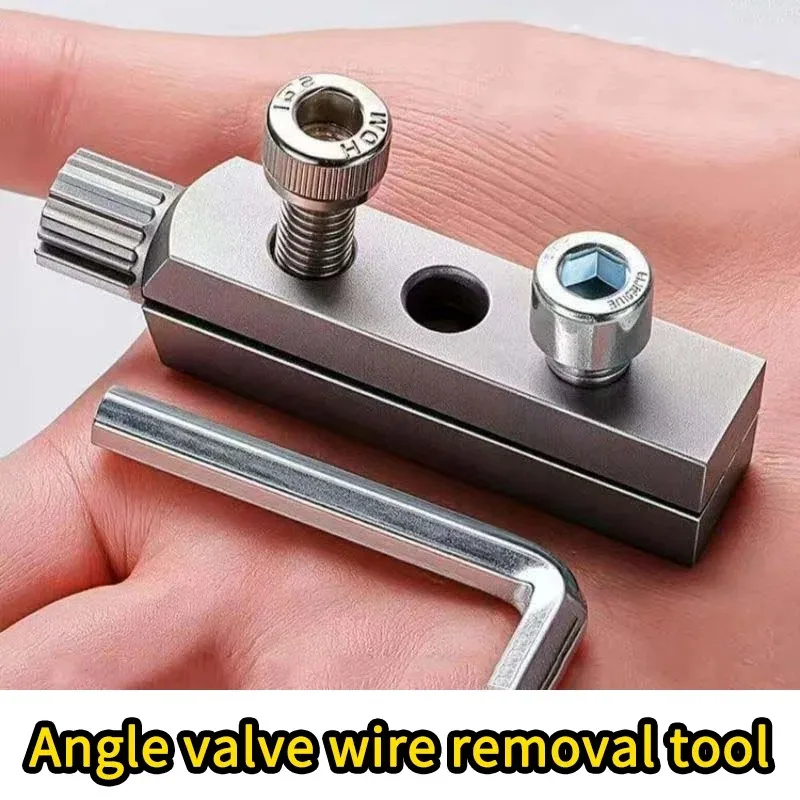 Universal Faucet Angle Valve Screw Remover Tool Set Broken Damaged Screw Extractor Multifunctional Stripped Screw Removal Tool P