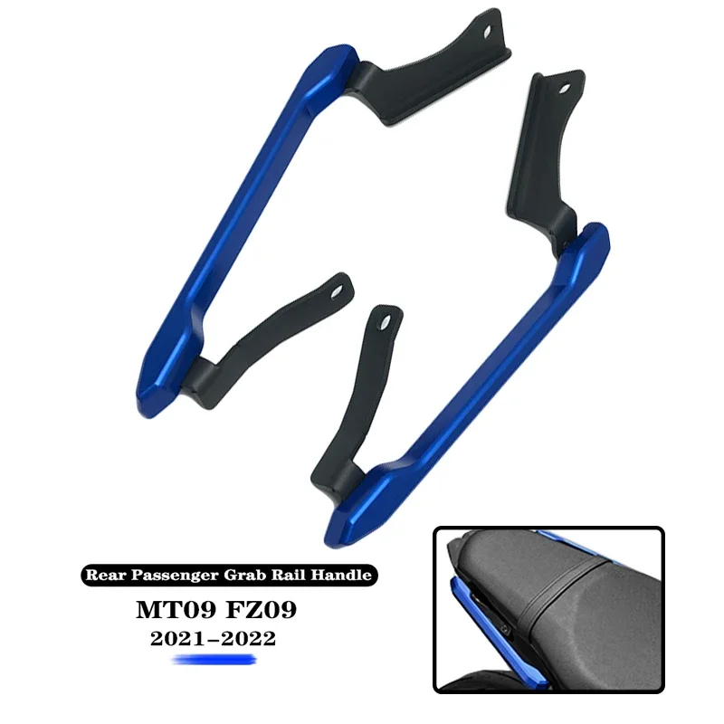 

For YAMAHA MT09 2021 2022 2023 Motorcycle Rear Grab Bars Rear Seat Pillion Passenger Grab Rail Handle MT-09 MT 09 FZ09 FZ-09