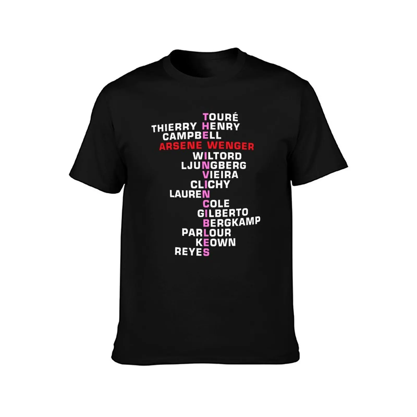 The Invincibles Arsenal 2004 Team - Arsenal Retro T-Shirt kawaii clothes man t shirt graphic t shirts clothes for men