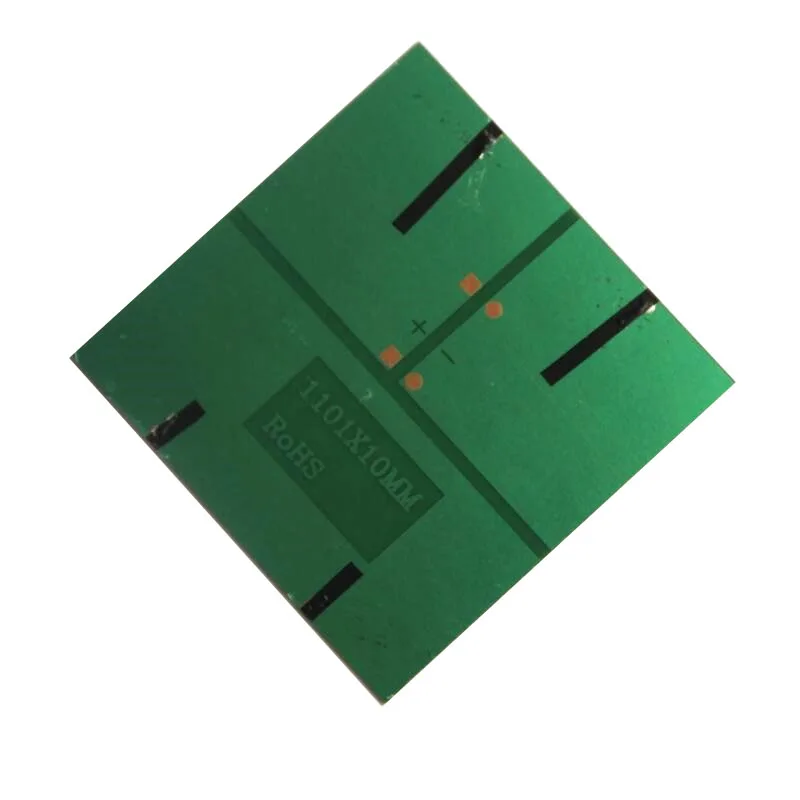 Panel Surya Kecil 1.5W 6V Sel Surya Polikristalin Laminasi PET Pengisi Daya Surya DIY untuk Proyek Elektronik Kecil 110*110MM