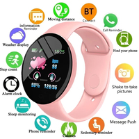 2025 New D18 Multifunctional Smart Watch Men & Women Bluetooth Connected Phone Music Fitness Sports Bracelet Sleep Monitor watch