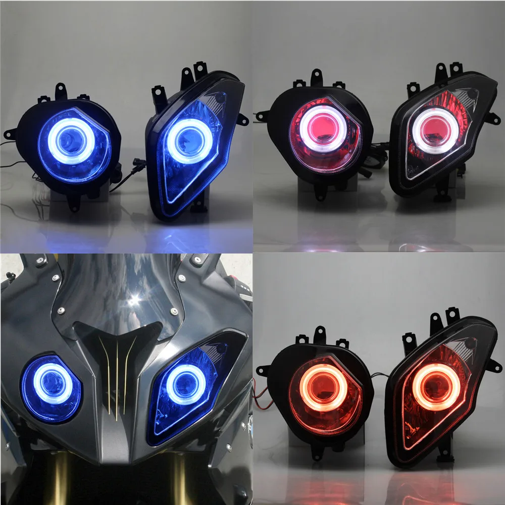 Motorcycle Headlight Headlamp Custom Led Head Light Lamp For BMW S1000RR 2009-2014 HID Xenon Headlight Assembly faro para moto