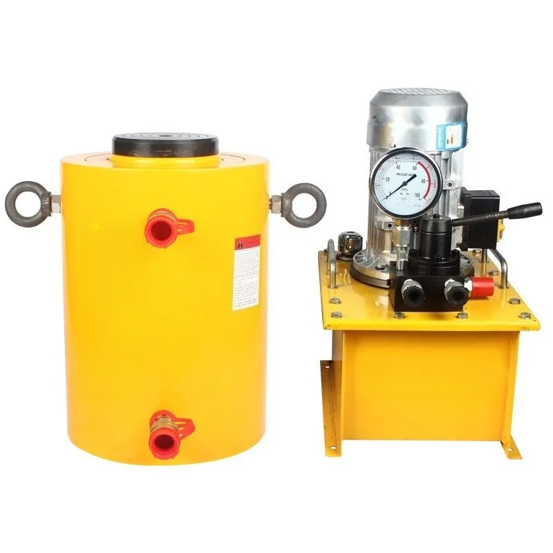 50 100 150 200 250 300 400 500 1000 Tons Raised High Tonnage Double Acting Hydraulic Jack Cylinder Without Pump 200mm