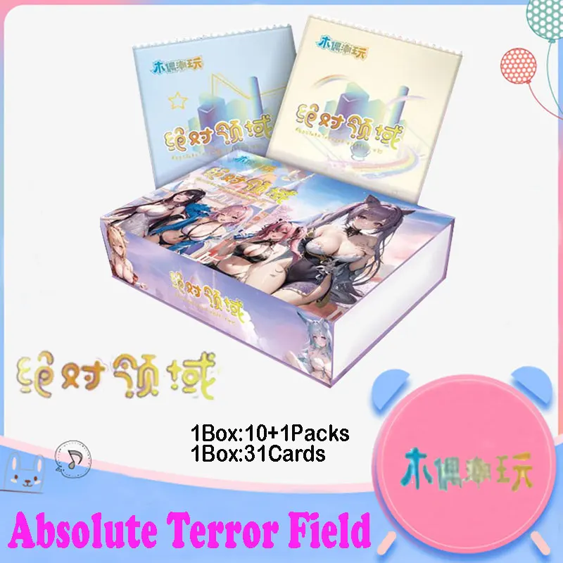 Bargain Price Absolute Terror Field Collection Card Goddess Story Popular Beautiful Waifu Booster Box CCG Doujin Toys Hobby Gift