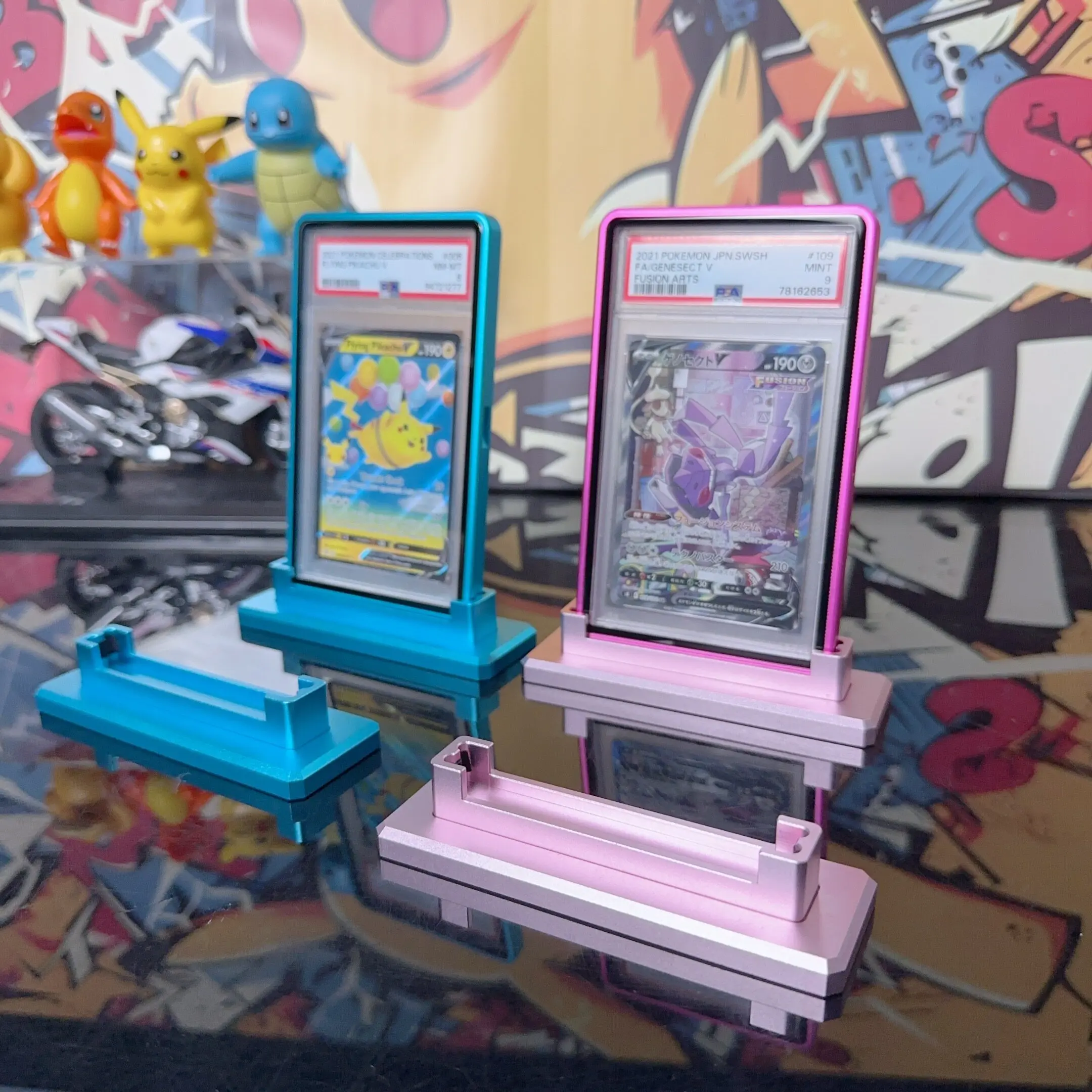 Graded Card Display - حامل عرض بطاقات من سبائك الألومنيوم