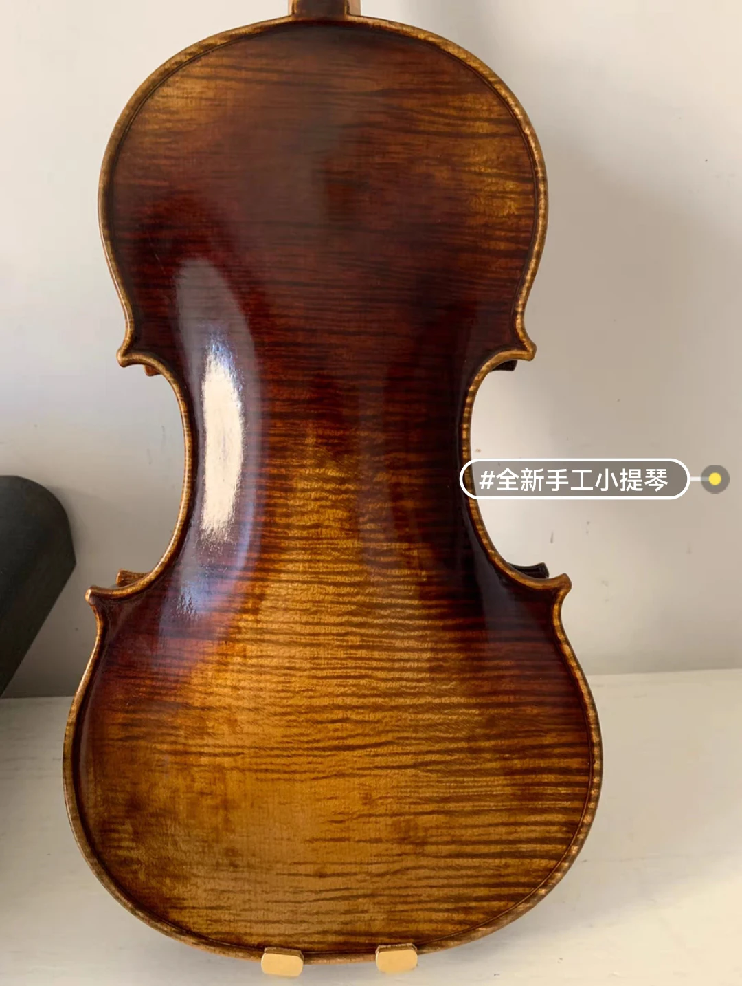 dark solo concert violin 4/4 Violin Distressed Antique Oil-Based Varnish Stradivari Professional stringed instrument violino