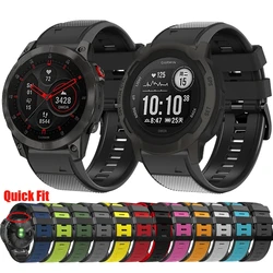 26 22mm Quickfit Watchband Bracelets For Garmin Instinct Epix 2 Forerunner 965 955 935 945 Approach S62 S60 Silicone Watch Strap
