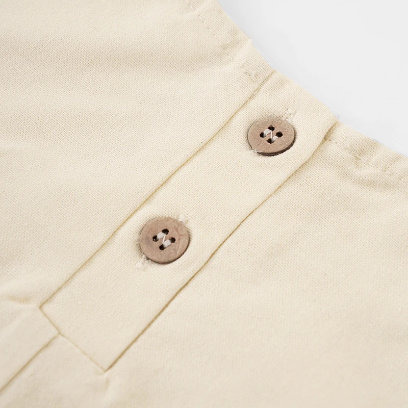 Klassieke effen kleur katoen-linnen damesjurk nieuwe collectie eenvoudige mouwloze tankjurk casual zomerjurken met ronde hals