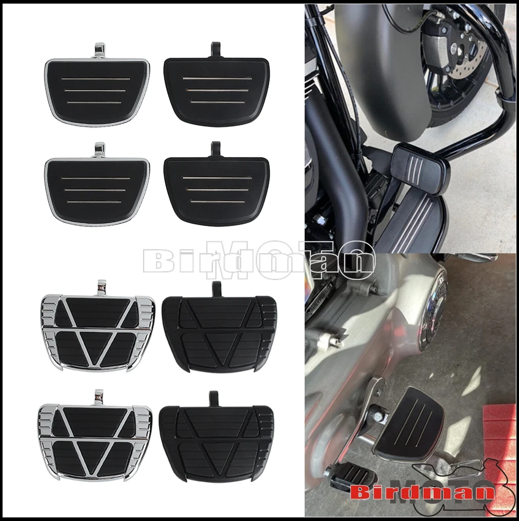 

10mm Motorcycle Footrest FootPegs Foot Pegs Rest Pedal Foot Rest Pegs For Harley Softail Dyna Road King Sportster XL 883 XL1200C