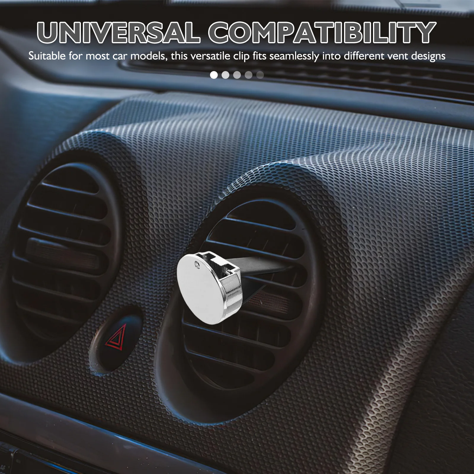 

10Pcs Car Air Perfume Clips Metal Vent Holder Easy Installation Universal Fit Outlet Clip Interior Decoration Car