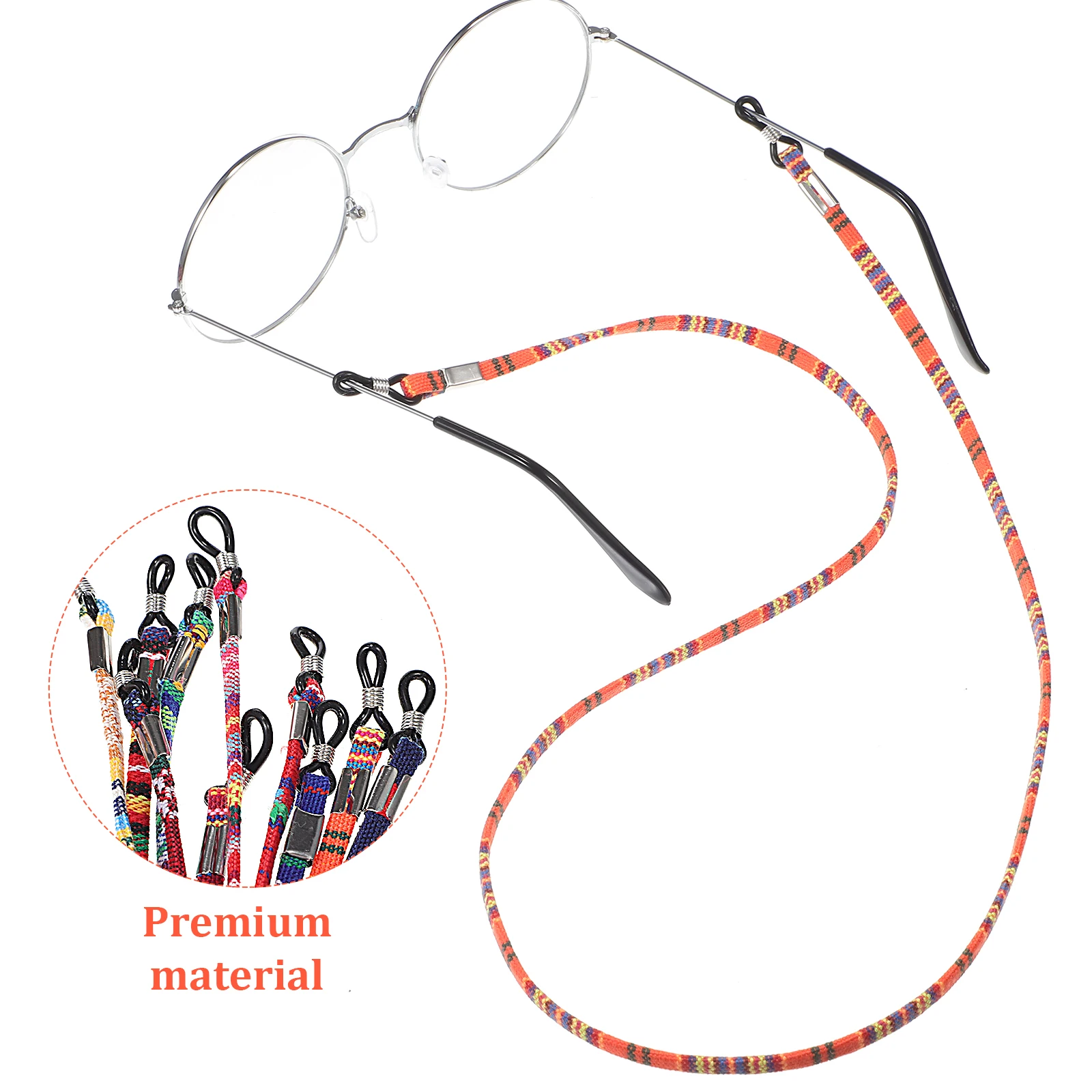 10 stuks zonnebrilkoord heren dames riem lenzenvloeistof houder lanyard ketting lanyards voor