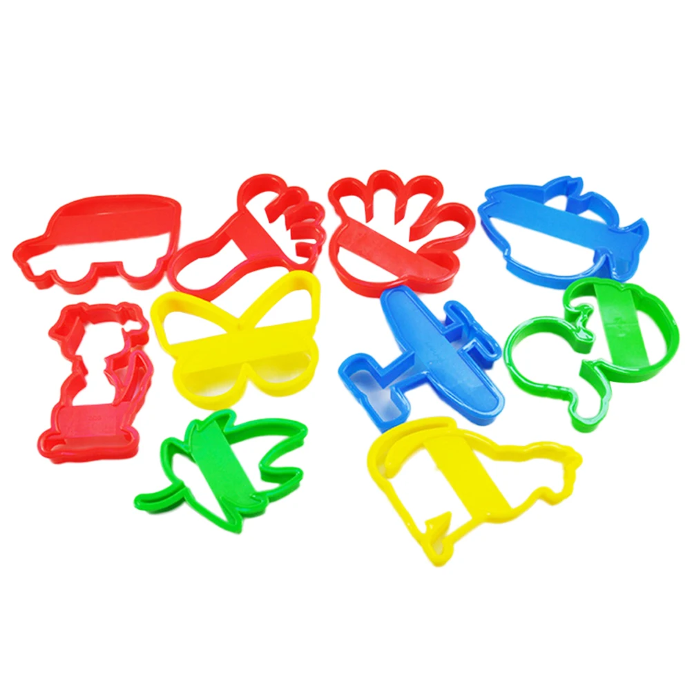 

16 Pcs Colorful Clay Mold Set Tools for Kids Toys DIY Assorted Designs Modelling