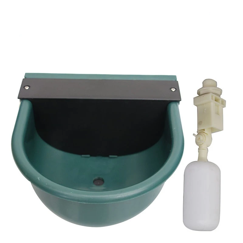 

Automatic water control plastic drinking bowl for cattle Thickened drinking tank for cattle Float type feeding bowl