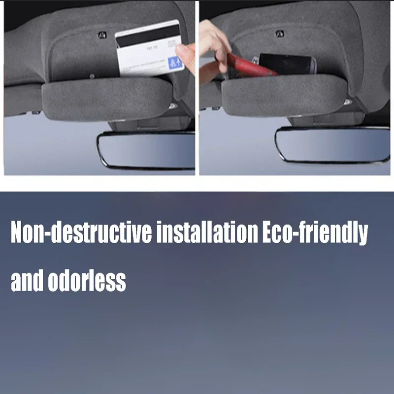 Easily Installable Car Glasses Holder for BYD Seal atto 3 Yuan PLUS Song L  2024 -high volume Sunglasses Case Car Glasses Holder