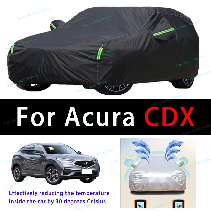 

Летние автомобильные чехлы для Acura CDX, уличная Защита от солнца, УФ-лучей, пыли, охлаждения, защитный чехол для автомобиля