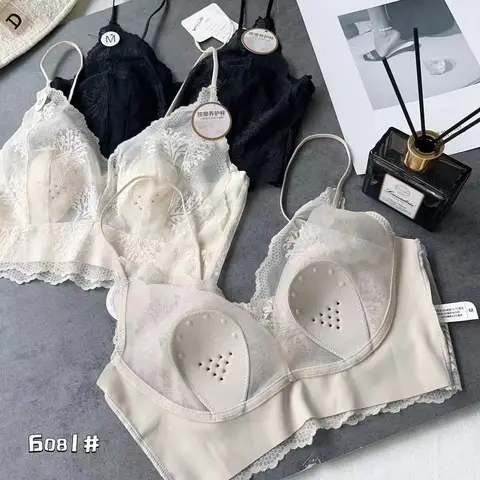 토끼 귀 아름다운 뒤로 울트라 얇은 여자 속옷 여름 슬리밍 수집 여성을위한 안티 처짐 브래지어 브래지어를 지원