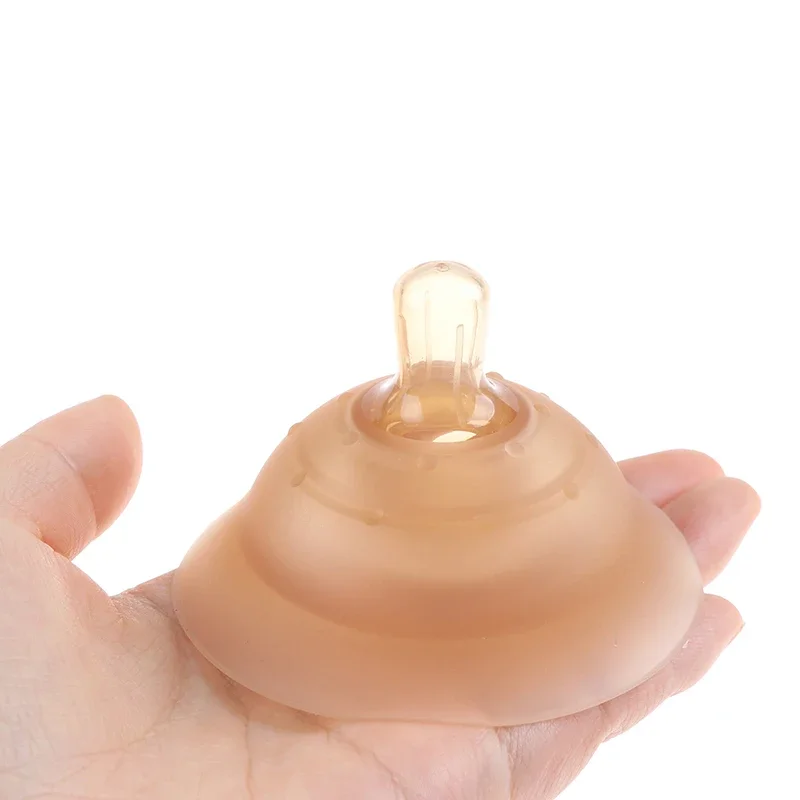 1PC Silicone Nipple Protector Breastfeeding Mother Protection Shields Anti-bite Inverted nipple baby feeding  Prevent baby bites