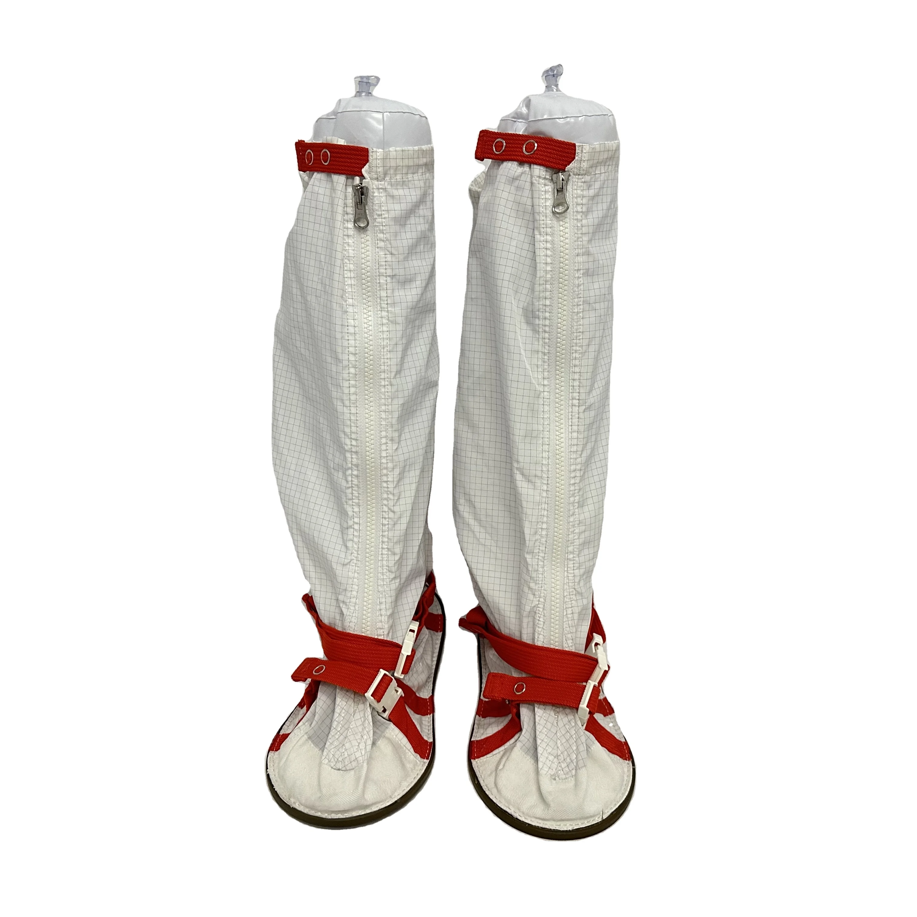 Industry Reusable Unisex Working Safety ESD Antistatic Anti-static High Boots Dust-proof Lab Cleanroom Soft Sole Booties
