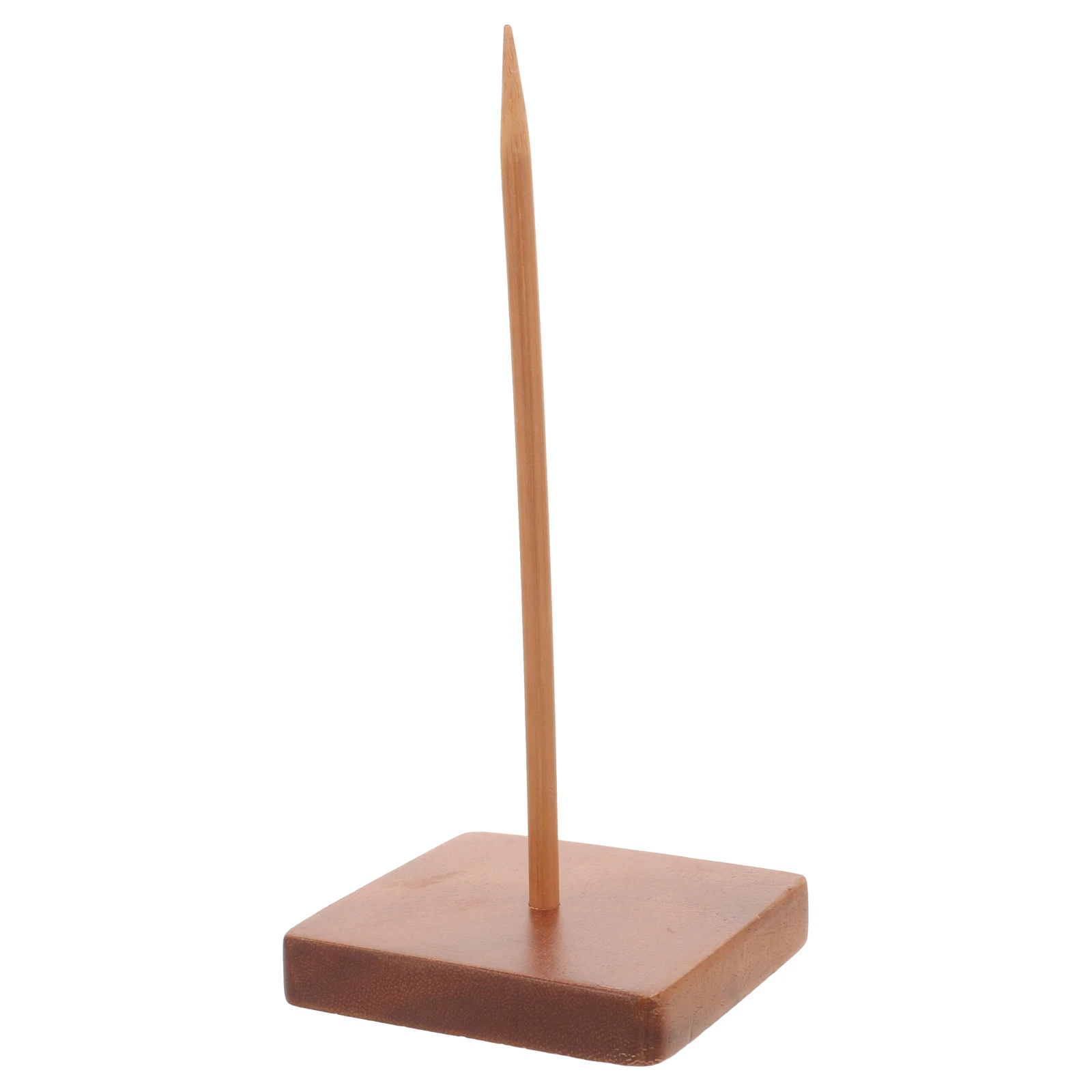 Walnut Ticket Insert Restaurant Holder Receipt Organizer Long Spike Stick Folder Memo Menu Spike Practical