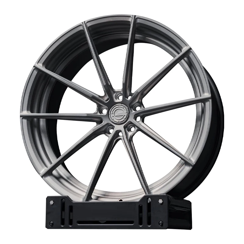 الراقية الفاخرة مزورة عجلات مخصصة متعددة تكلم مقعر الألومنيوم/سبائك عجلة حافة 10J عرض 25/35 مللي متر ET حالة جديدة