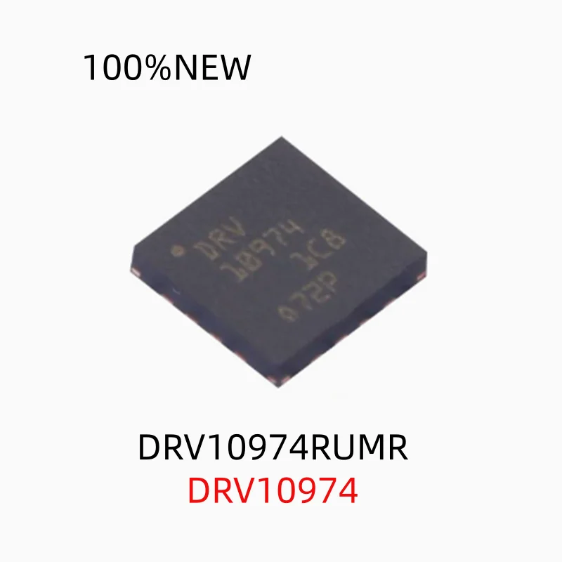 (5Pcs) 100% New Drv10974Rumr Drv10974 Wqfn-16 Low Noise Motor Driver Chip Ic