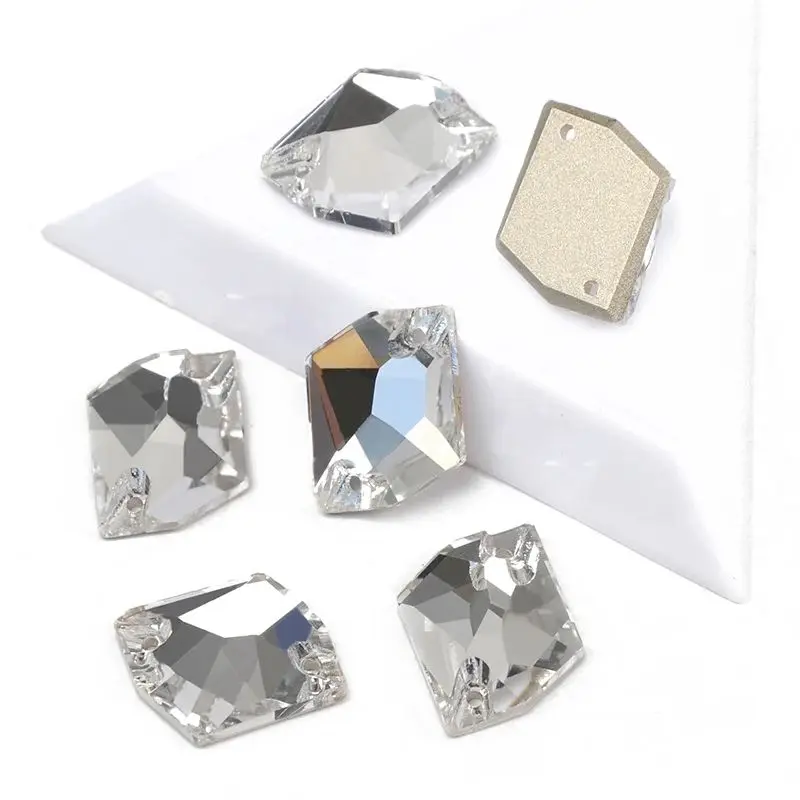 3265 Cosmic Sew On Stone Flat Back Sewing Rhinestones Sewn Rhinestone Crystal AB Stones Glass Strass for Garment Craft