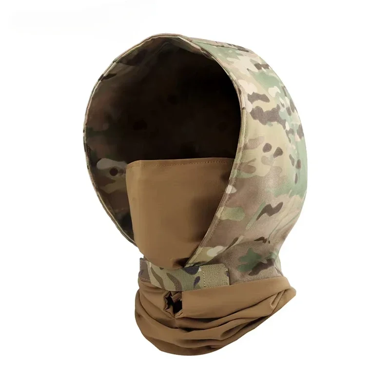 전술 사이클링 페이스 마스크 헤드기어, 사냥 낚시 하이킹 사이클링 워게임, 페인트볼 슈팅, 보호 CS 워게임 장비