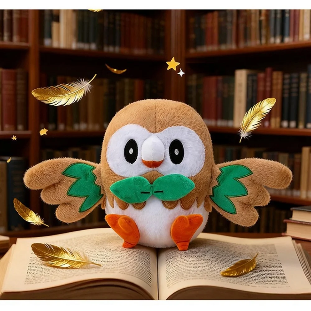 

30CM Cute Rowlet Plush Toys Stuffed Doll Cartoon Soft Doll Anime Pillow Xmas Birthday Gift for Kids