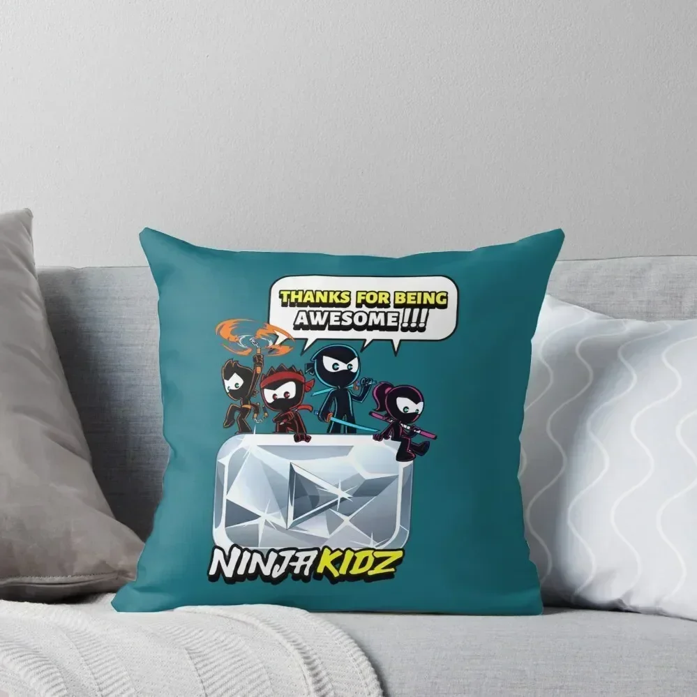 

Ninja Kids Merch Ninja Kidz Diamond Awesome Throw Pillow ornamental pillows for living room Luxury Pillow Case pillow