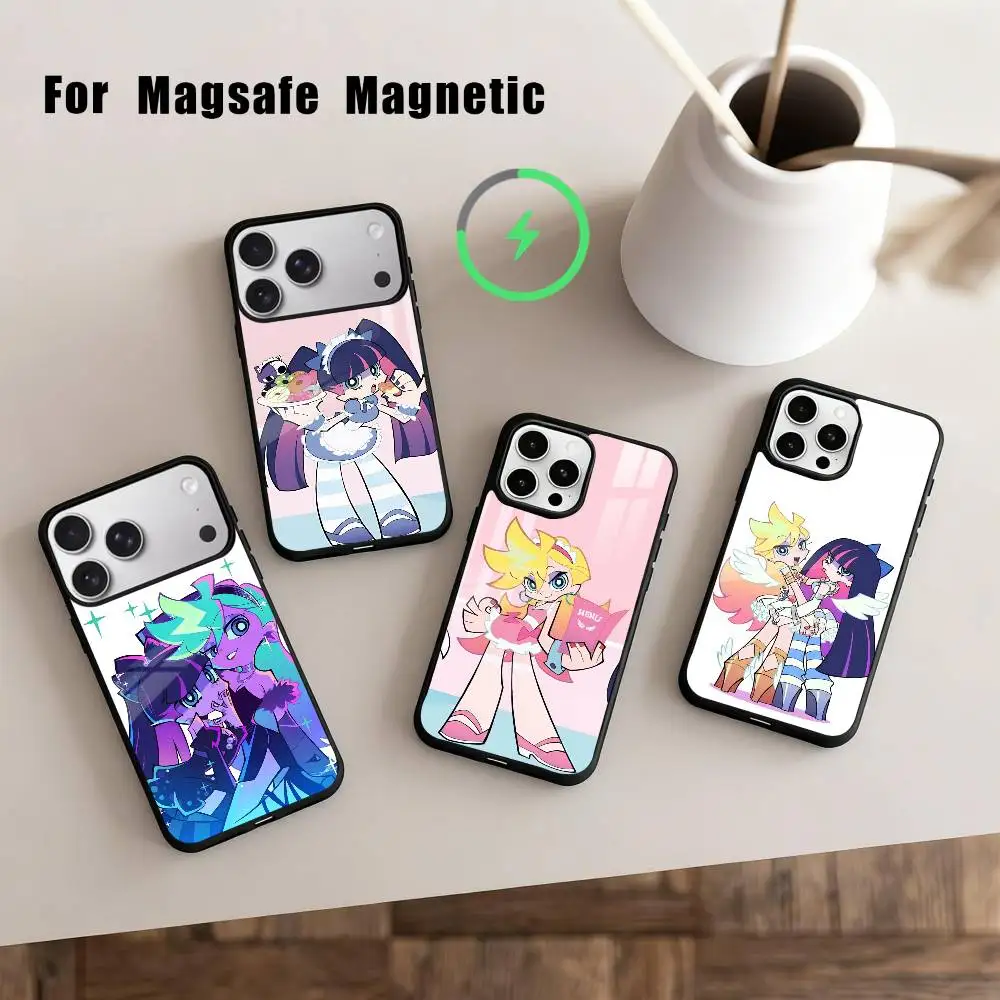 

P-Panty S-Stocking with Garterbelt Phone Case For iPhone17,16,15,14,13,12,11 Plus,Pro Max Magnetic For Magsafe Wireless Charging