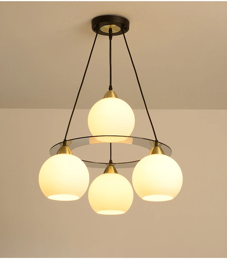 

Nordic Style Minimalist Modern Living Room Pendant Light Dining Room Bedroom Study Chandelier Bar Counter Lighting Fixtures