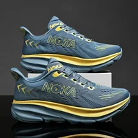 Men's Running Shoes Jogging Breathable Mesh Cushioning Non-Slip Outdoor Luxury shoes Couple Trainer Race Sneakers Off-road Shoes - Image 3