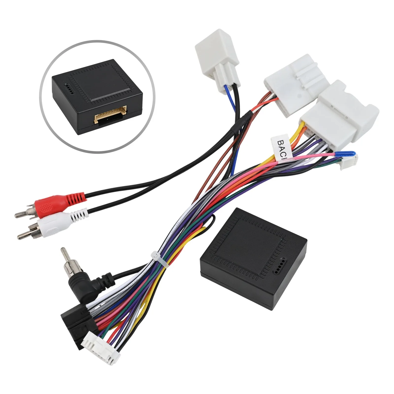 

Car Audio Connector CANBUS Box 12V Voltage Direct Installation No Deformation Practical And Reliable Quick Installation