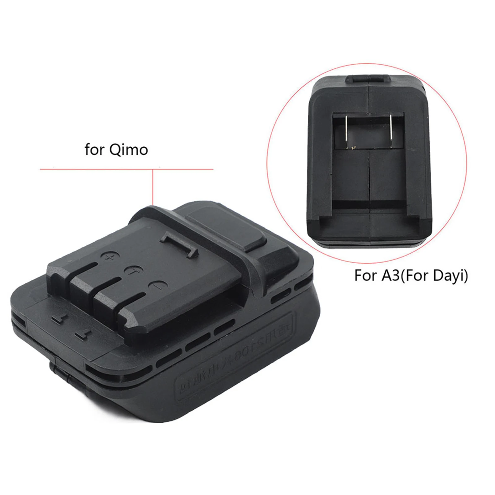 Connector Cable Battery Converter Black Positive Negative Battery Connector Electrician Tools Color Black Easy Installation