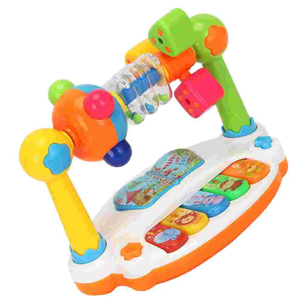 Children's Toys Baby Music Piano Musical Teaching Aid Instrument Electric Glowing Colorful Instruments Infant