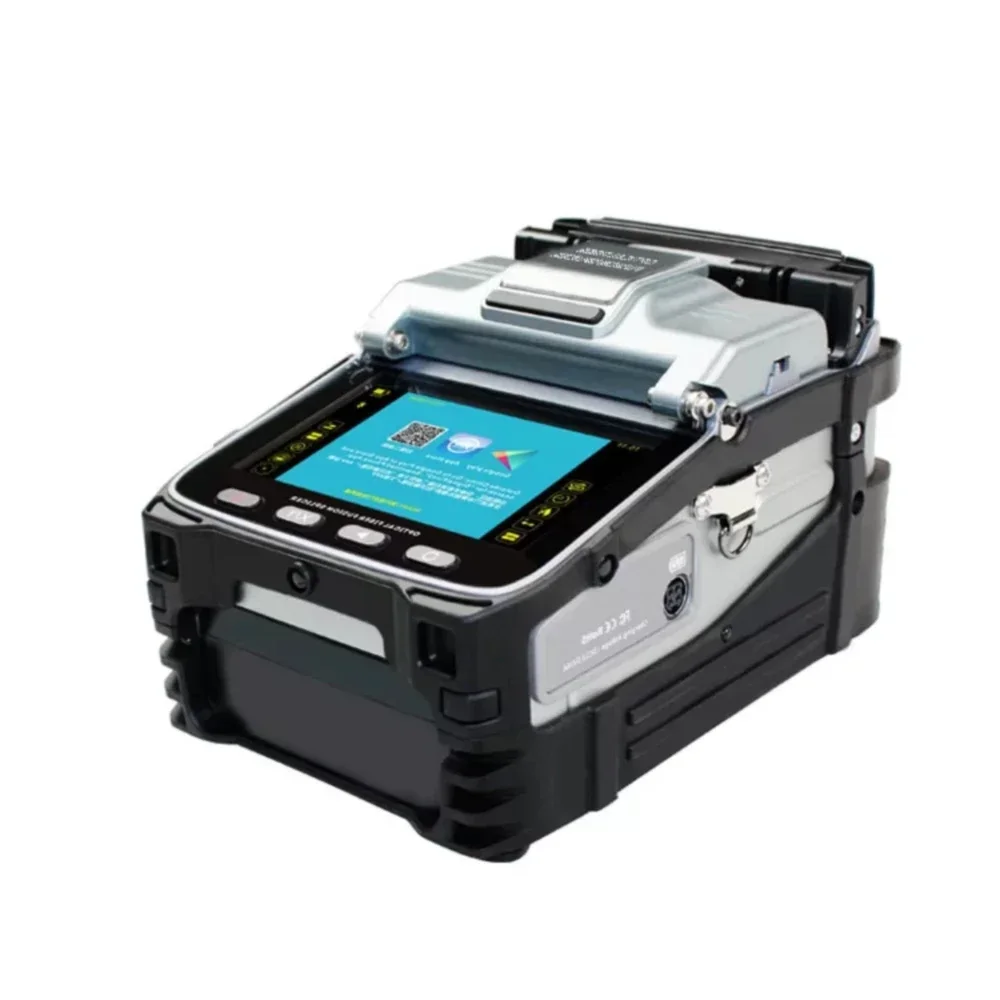 2025FTTH Solution 6 Motor Auto Alignment Welding Machine Portable with Fiber Optic Cleaver OPM VFL