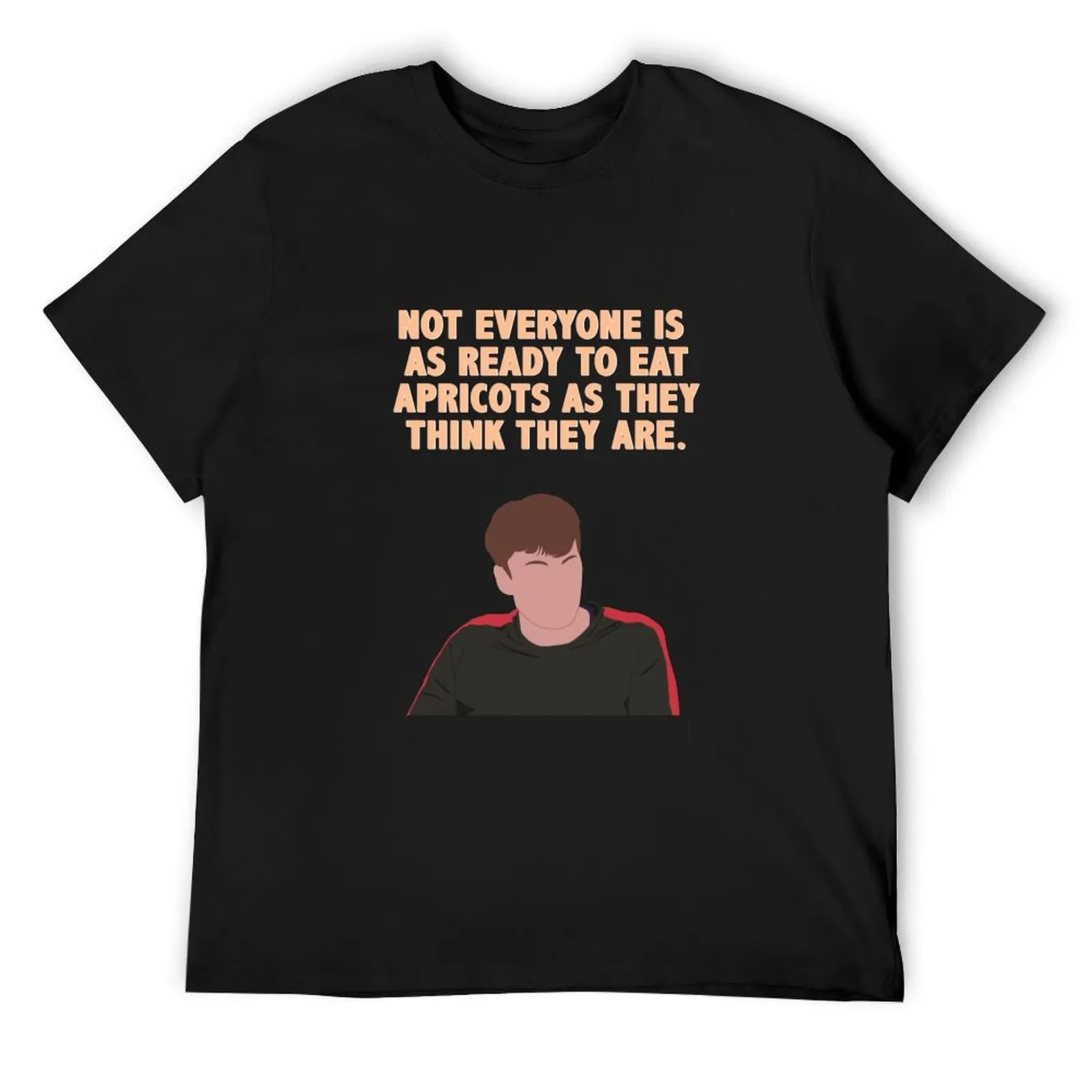 James Acaster - Apricot T-Shirt quick drying custom shirt anime clothes customs design your own mens graphic t-shirts