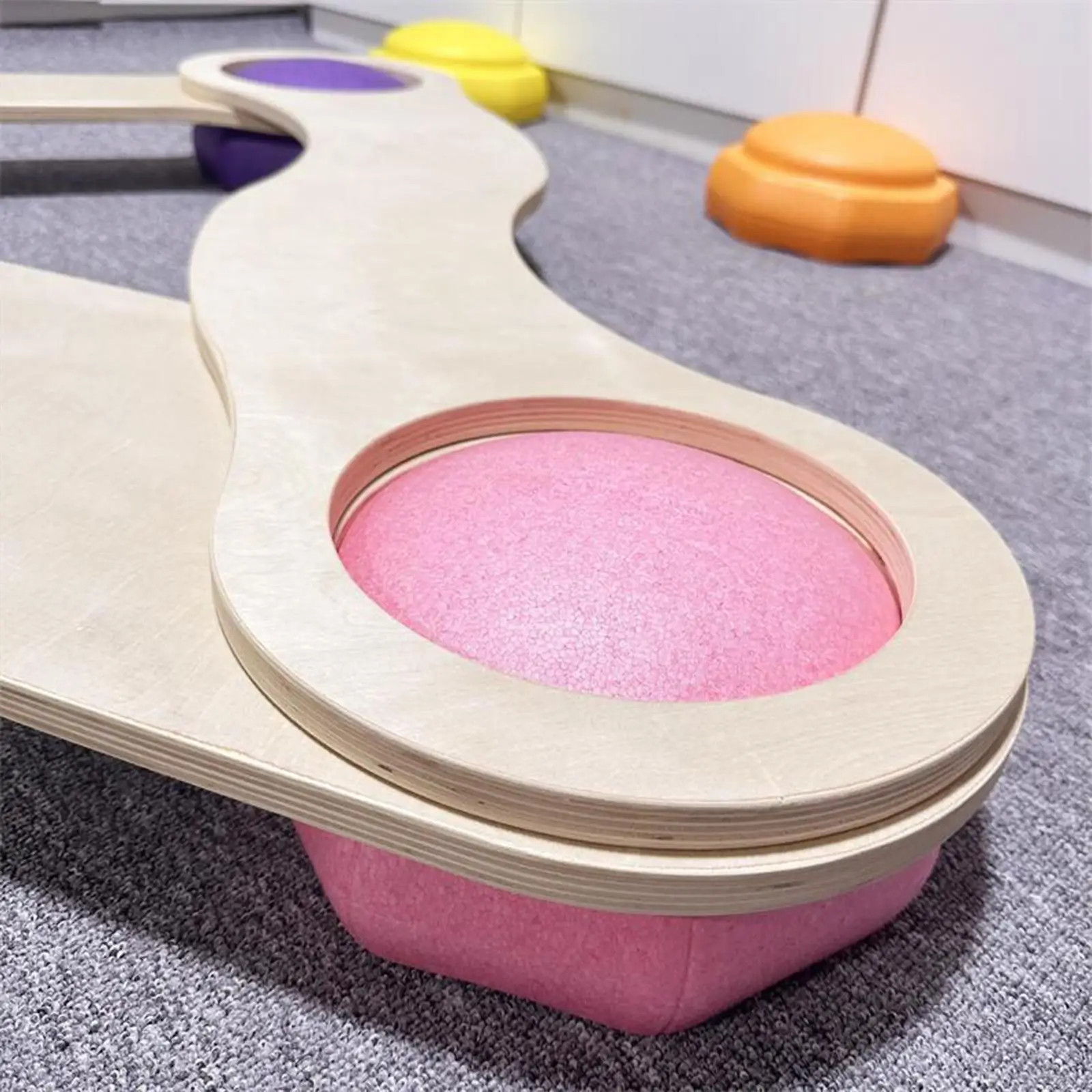 

3x деревянная балансировочная балка для детей, балансировочная доска на заднем дворе