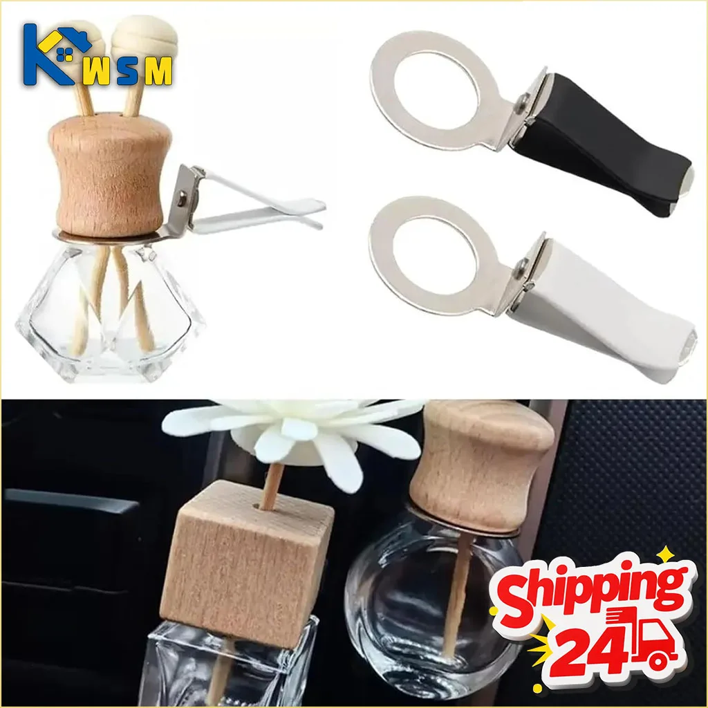 1-60PCS Car Air Vent Perfume Clip 360° Rotatable Air Vent Fragrance Diffuser DIY Car Accessories Interior Decoration