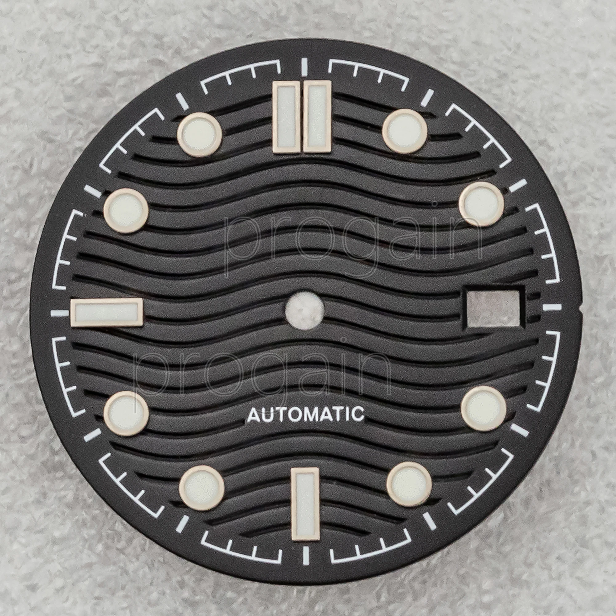 NH35 Dial 31mm Watch Face Watch Parts for Seamaster 300 Automatic Mechanical Movement Replacement