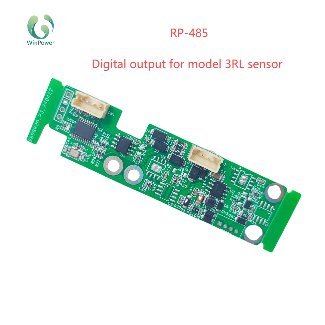 RS-485    485 interface board   Convert TTL signal to RS-485 and 4-20mA analog output(need to be customized)   Used with sensor